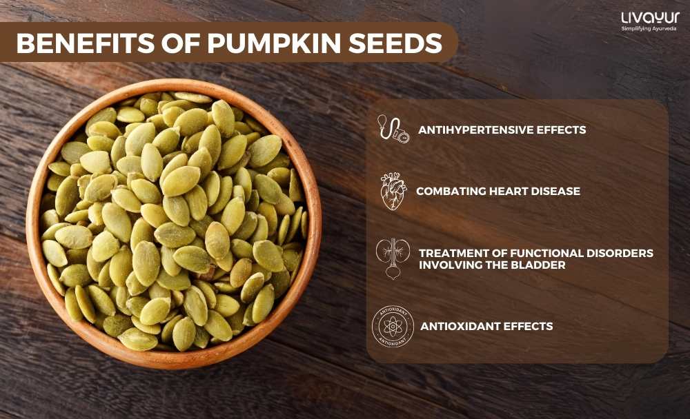 Ayurvedic Health Benefits of Pumpkin Seeds