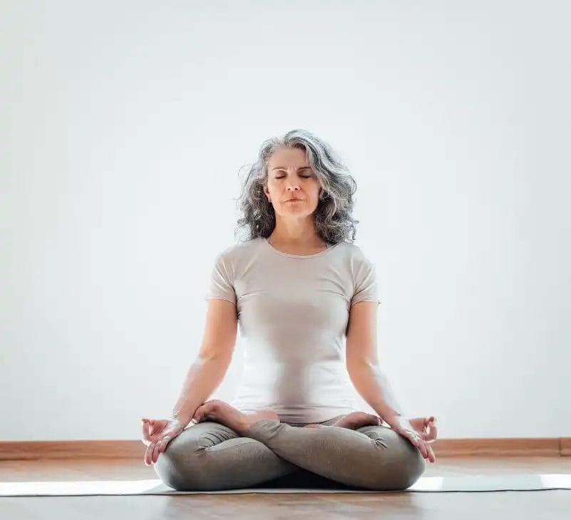 Ardha Padmasana (Half Lotus Pose): Steps, Benefits, Precautions, Variations  - Fitsri Yoga