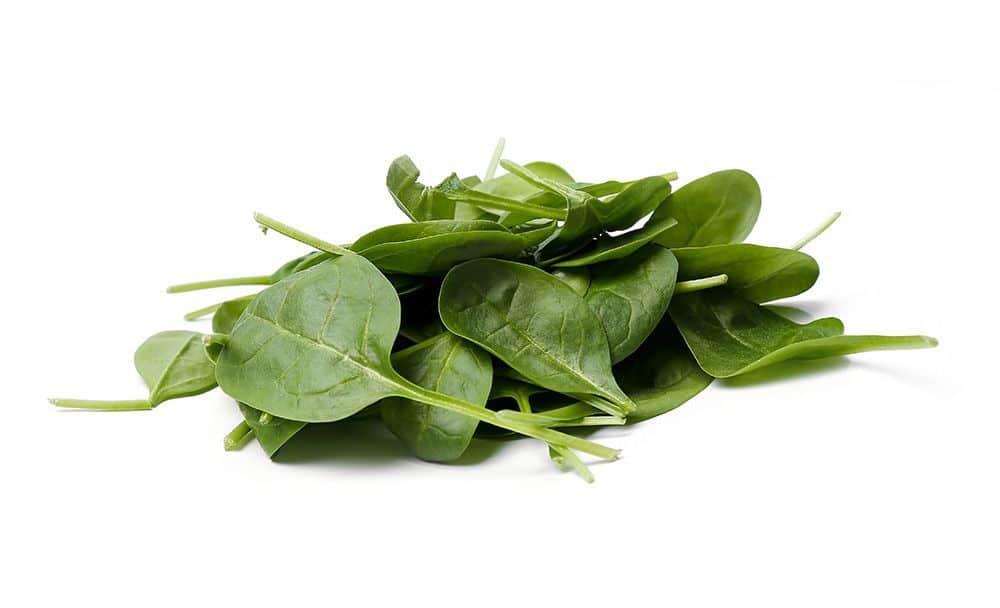 spinach - food for lowering bp