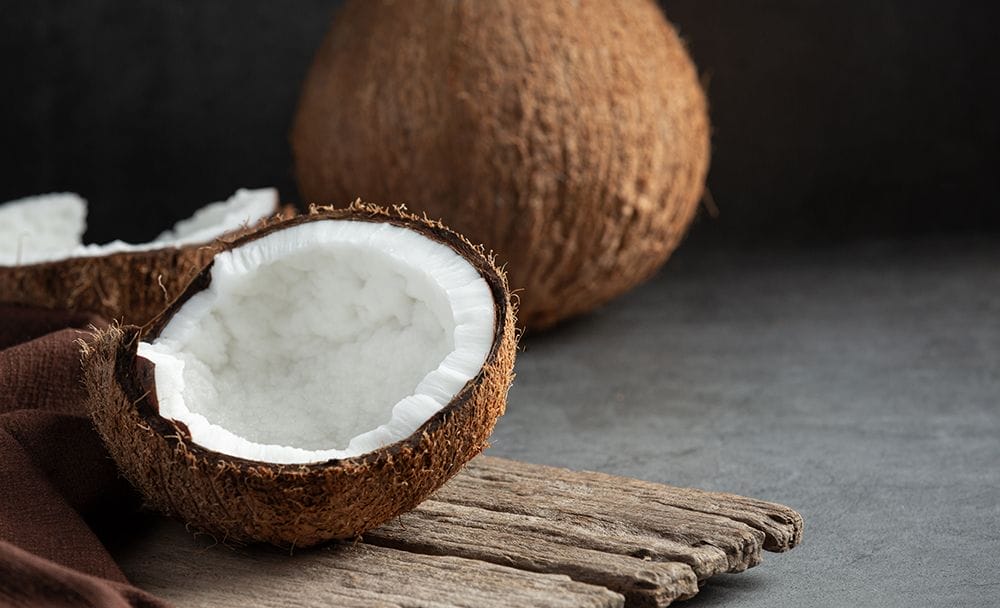 coconut - diet for healthy hair