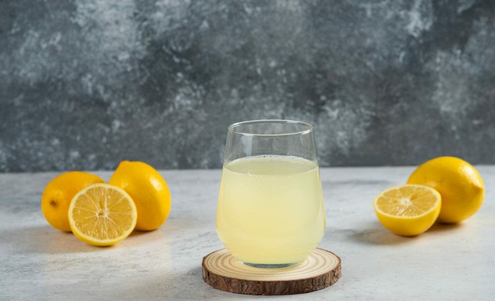 drink lemon juice