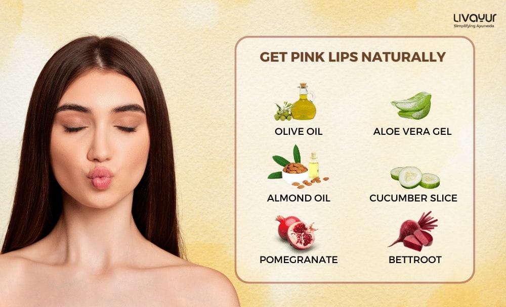 How to get Pink Lips Naturally at Home 15 Best Home Remedies