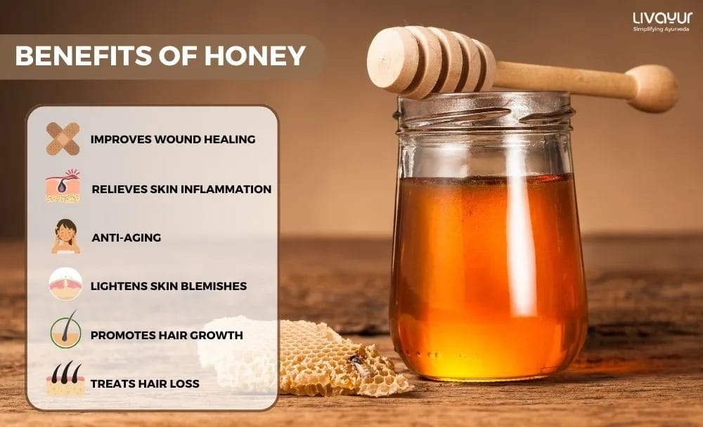 benefits of honey for hair