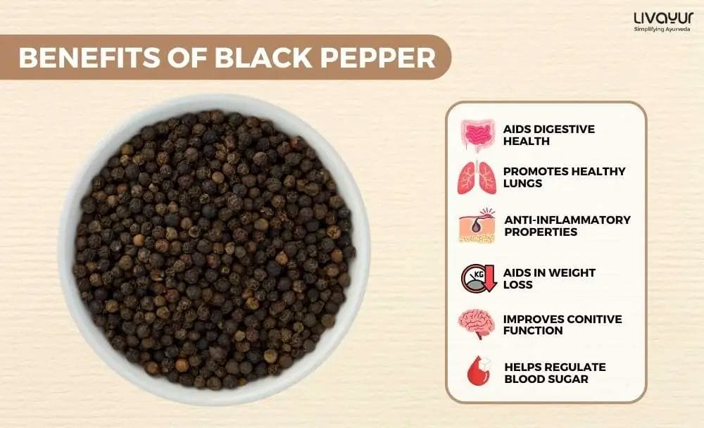 black pepper help with weight loss