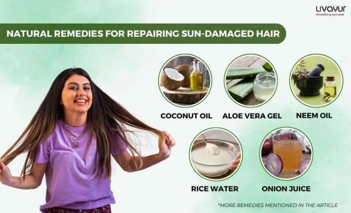 10 Natural Remedies for Repairing Sun Damaged Hair This Summer 1 23 11zon